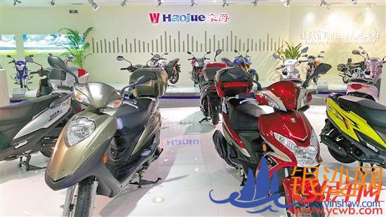 练好技术研发内功 江湛江碧海银沙门摩托车产业发力新产品逆势上市