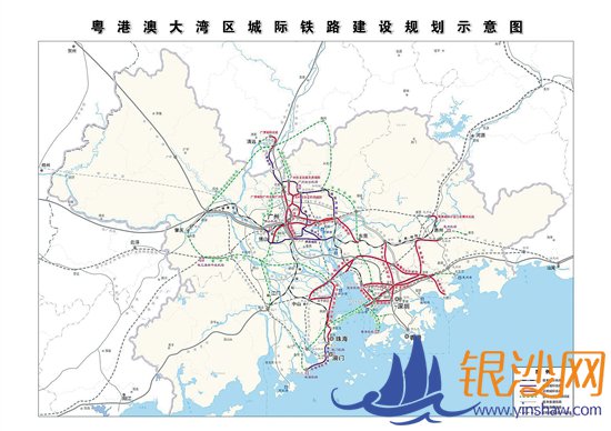 13条城际铁路5个枢纽项目 打造轨道上的大湾区