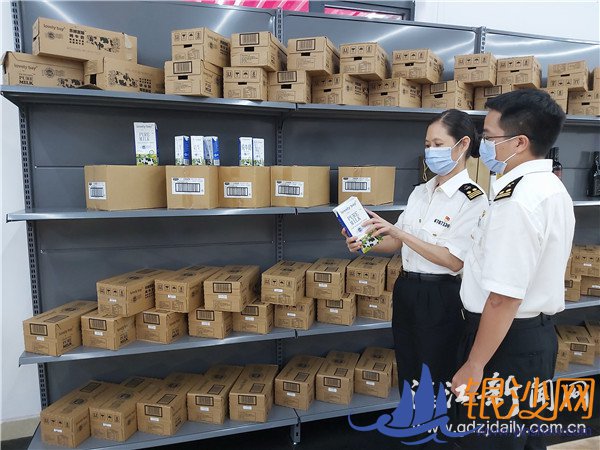 粤西首票!保税展示业务 货物上架销售