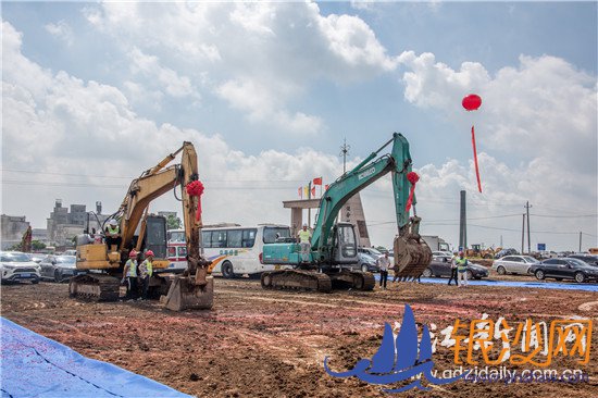 麻章16个重点项目昨集中开工