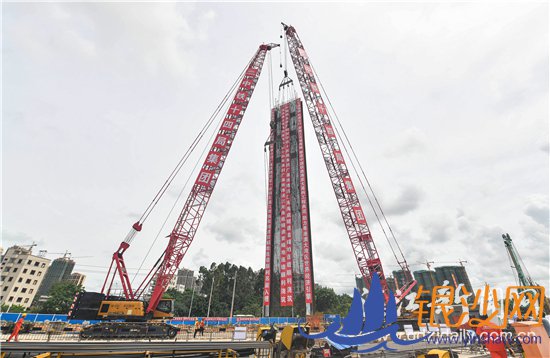 高铁湛江湾海底隧道正式开建