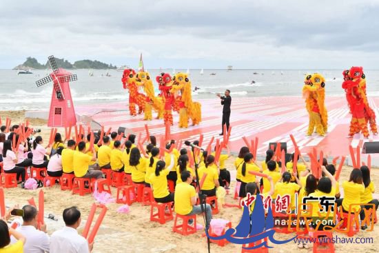 《唱响新时代》主题节目录制现场。 志安 摄 《唱响新时代》主题节目录制现场。 志安 摄