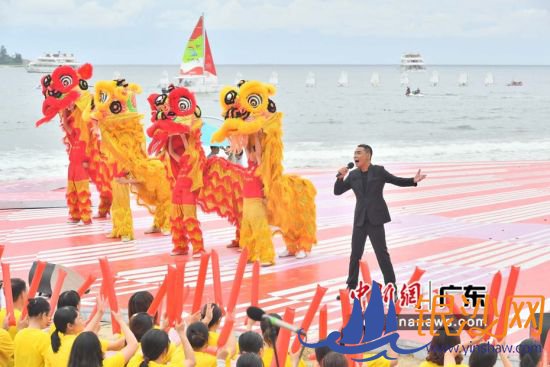 《唱响新时代》主题节目录制现场。 志安 摄 《唱响新时代》主题节目录制现场。 志安 摄