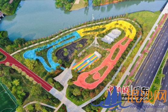 龙溪湖时尚运动中心极限运动区全景 主办方供图 龙溪湖时尚运动中心极限运动区全景 主办方供图