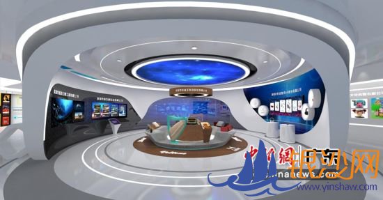 深圳龙岗展区的文博会线上展厅(龙岗区 供图) 深圳龙岗展区的文博会线上展厅(龙岗区 供图)