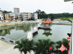 臭水塘改造成景观塘 小山村如今生态宜居